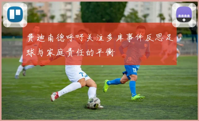 费迪南德呼吁关注多库事件反思足球与家庭责任的平衡