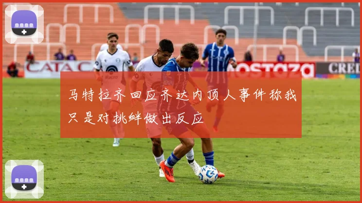 马特拉齐回应齐达内顶人事件称我只是对挑衅做出反应
